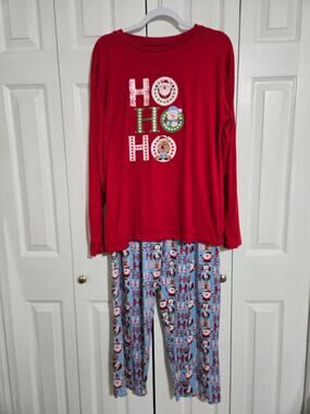 Amanda blu large men's Christmas pajama set